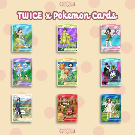 TWICE x Pokemon Cards