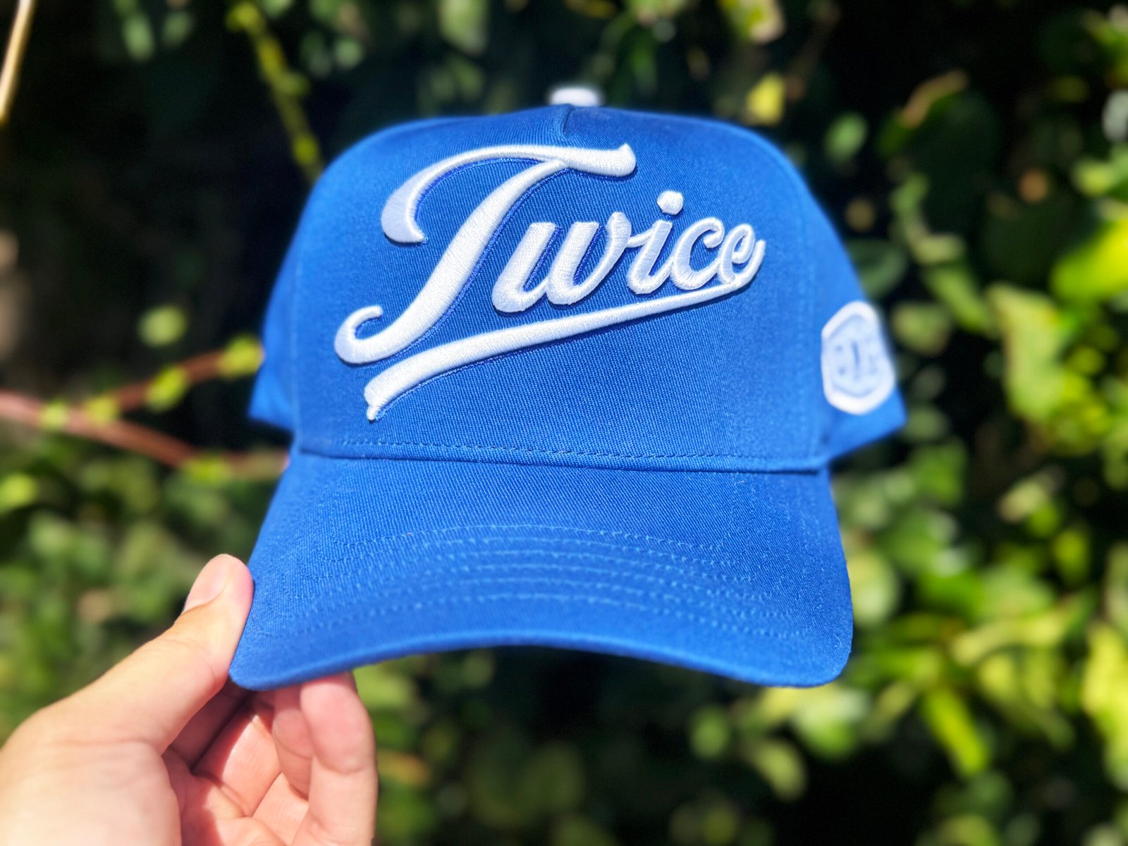 TWICE Blue & White Snapback